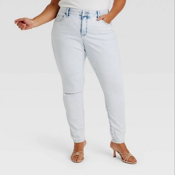 Ava & Viv Denim - Ava & Viv Mid-rise Skinny Jeans | Comfort Waist